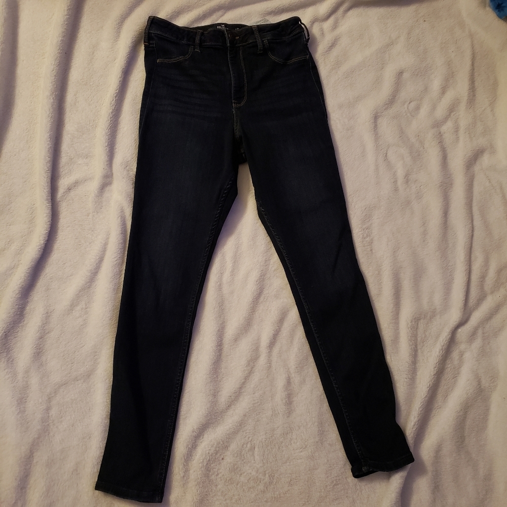 Hollister curvy high rise skinny jeans